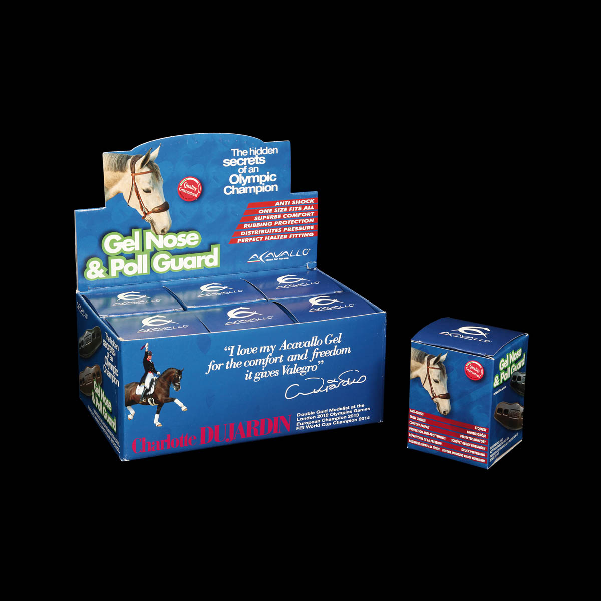 acavallo-gel-nose-poll-guard-AC755 Acavallo Gel Genick und Nasenschoner