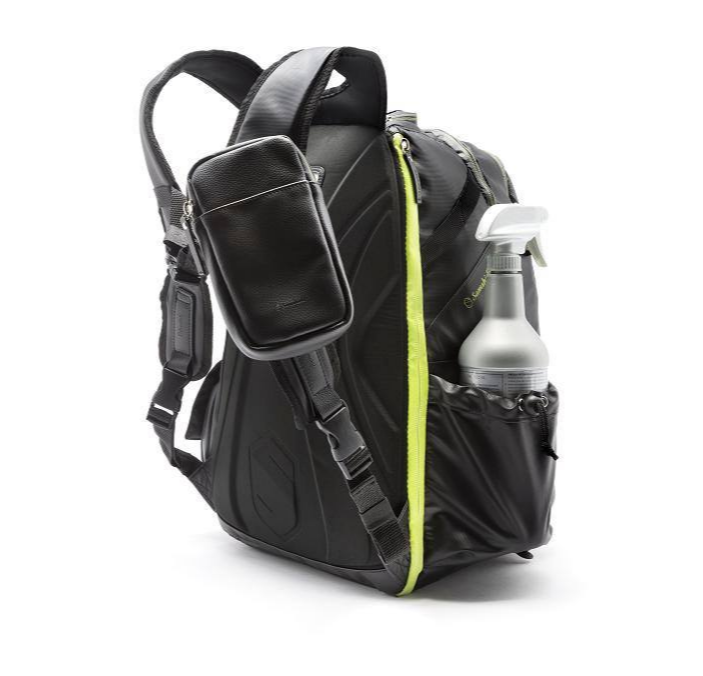 Samshield Reithelm Rucksack, Tragetasche