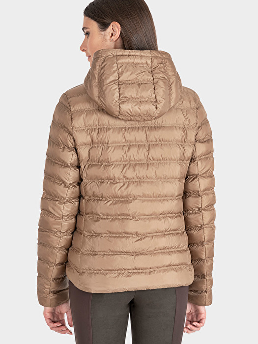 Ecrecamel1 Equiline HW22 Damen Bomberjacke Ecre