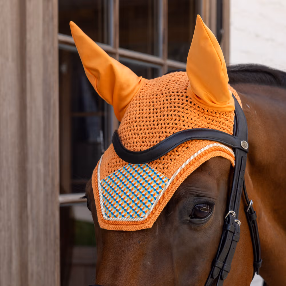 Kentucky Horseware Fliegenhaube Velvet Printing