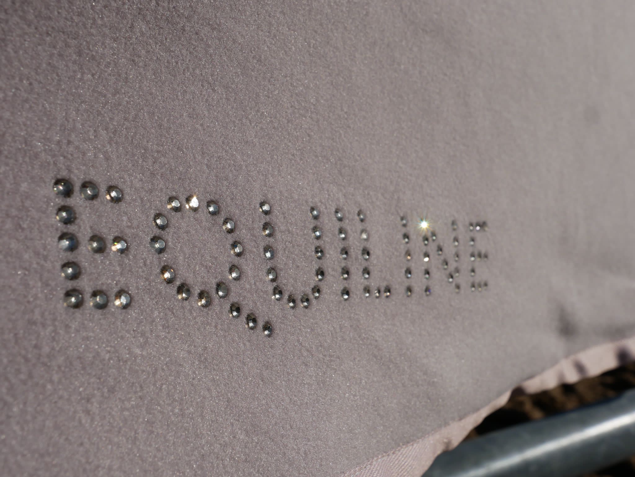 IMG-20221026-WA0021 Equiline HW22 Polar Tech Fleecedecke Galeg, taupe mit Strasssteinen