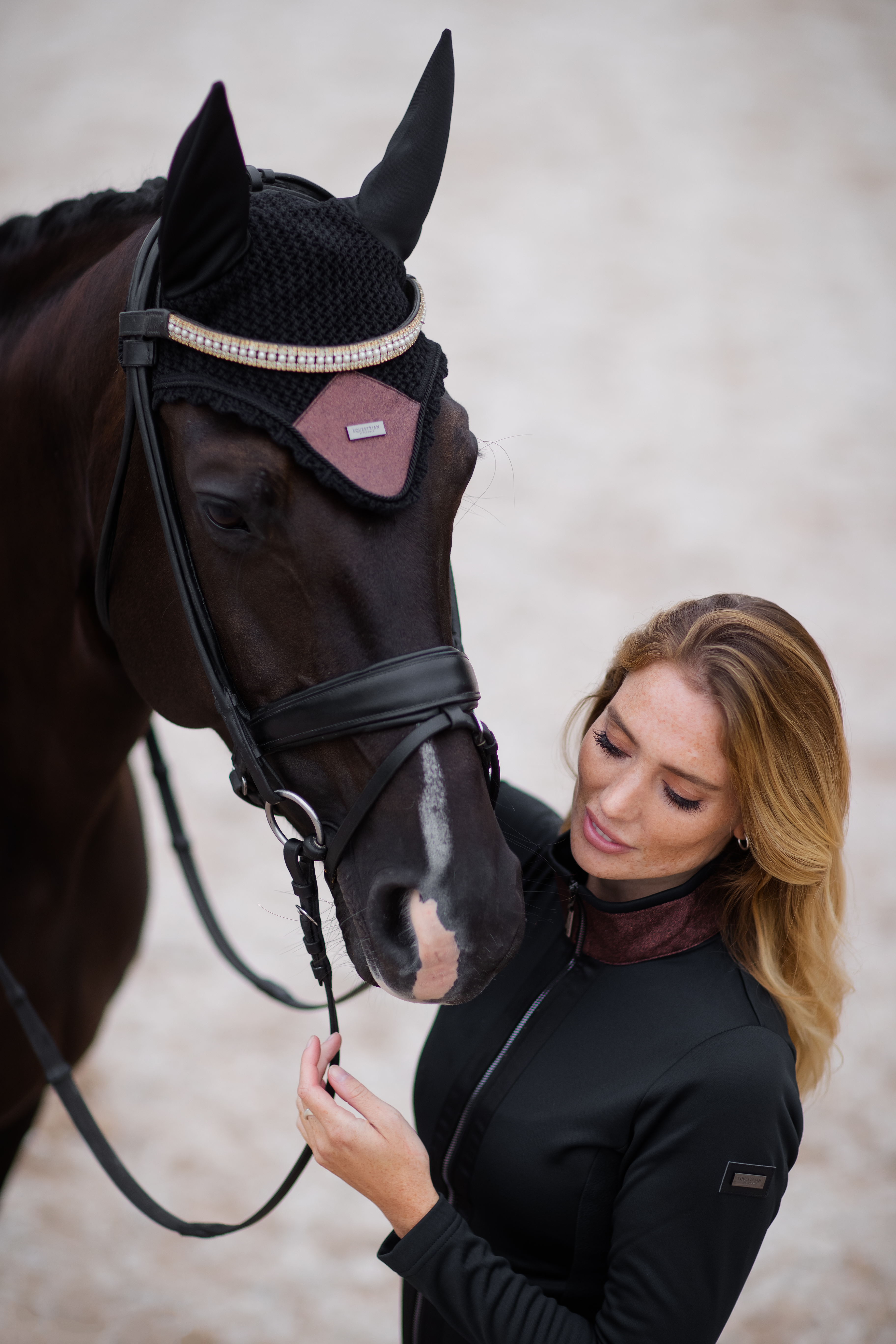 fliemglimE9C1TPXuuaYTg Equestrian Stockholm Fleecejacke Mahogany Glimmer