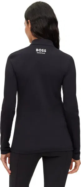 Boss Equestrian Damen Trainingsshirt Lia Signature Stripe