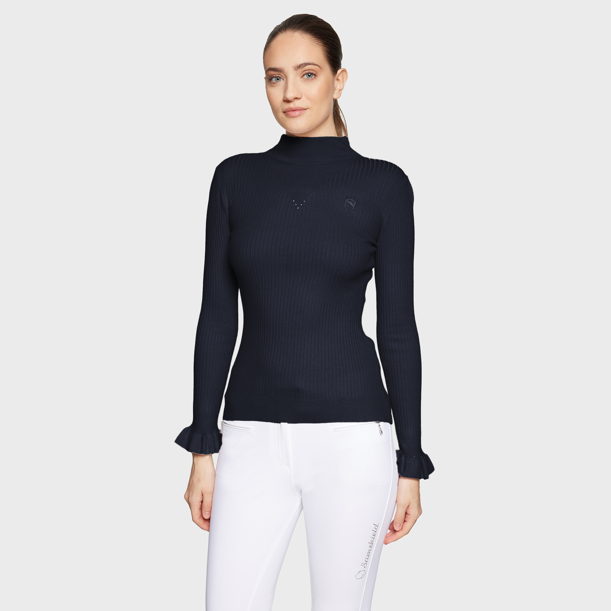 SQUARE_LIDIA_RUFFLE_NAVY_FACE SQUARE_LIDIA_RUFFLE_NAVY_FACE