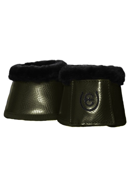 olivine-bell-boots-webb Equestrian Stockholm Hufglocken Deep Olivine