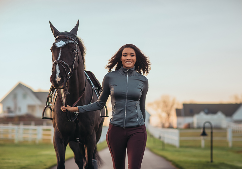 scj1 Equestrian Stockholm Explore Jacke Silver cloud