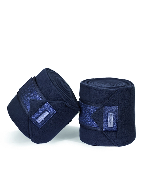 Equestrian Stockholm Fleece Bandagen Blue Meadow Glimmer Equestrian Stockholm Fleece Bandagen Blue Meadow Glimmer
