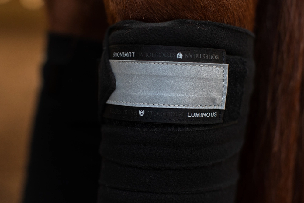 Equestrian Stockholm Fleece Bandagen Luminous Black