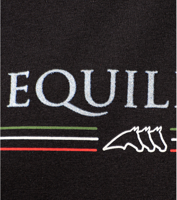 shirt-damen3 Equiline Freizeitshirt mit Logo schwarz