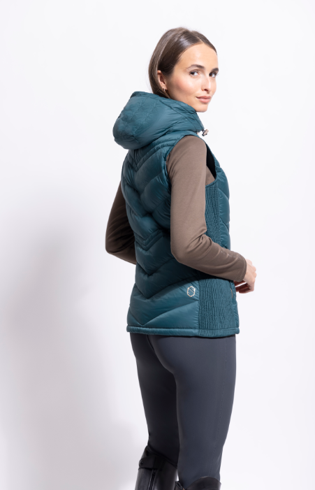 pinie3 Samshield FW21 Damen Daunen Weste Chamonix