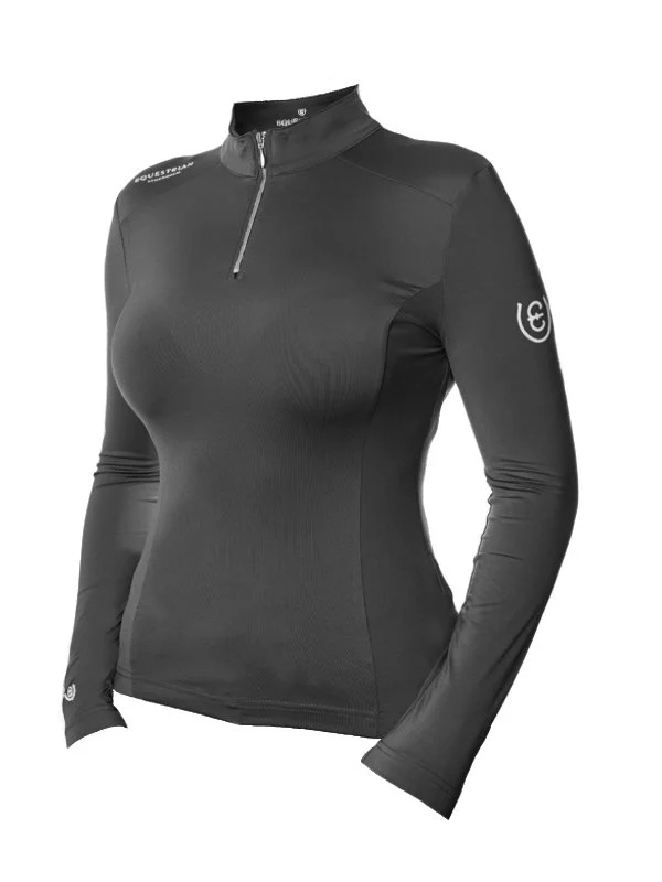 no_boundaries_uv_top Equestrian Stockholm UV Schutz Top Silver Cloud