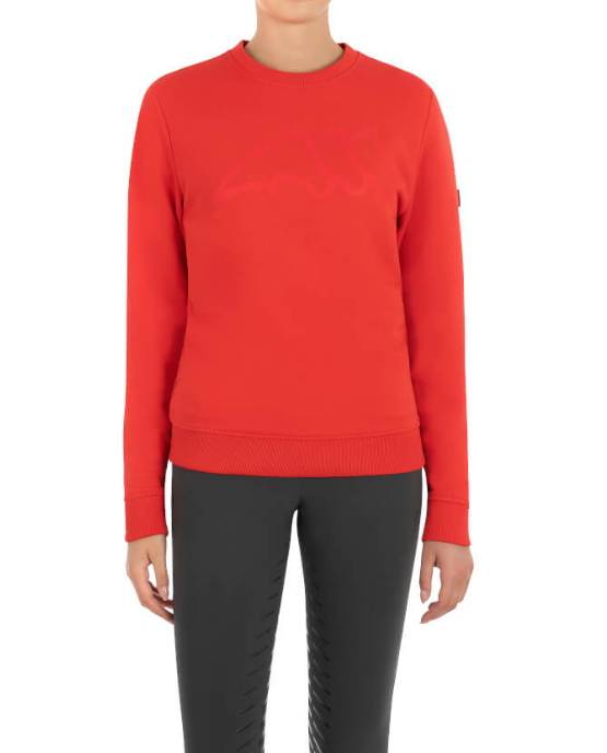 sweatshirt1 Equiline FS21 Damen Sweatshirt Carinc blau
