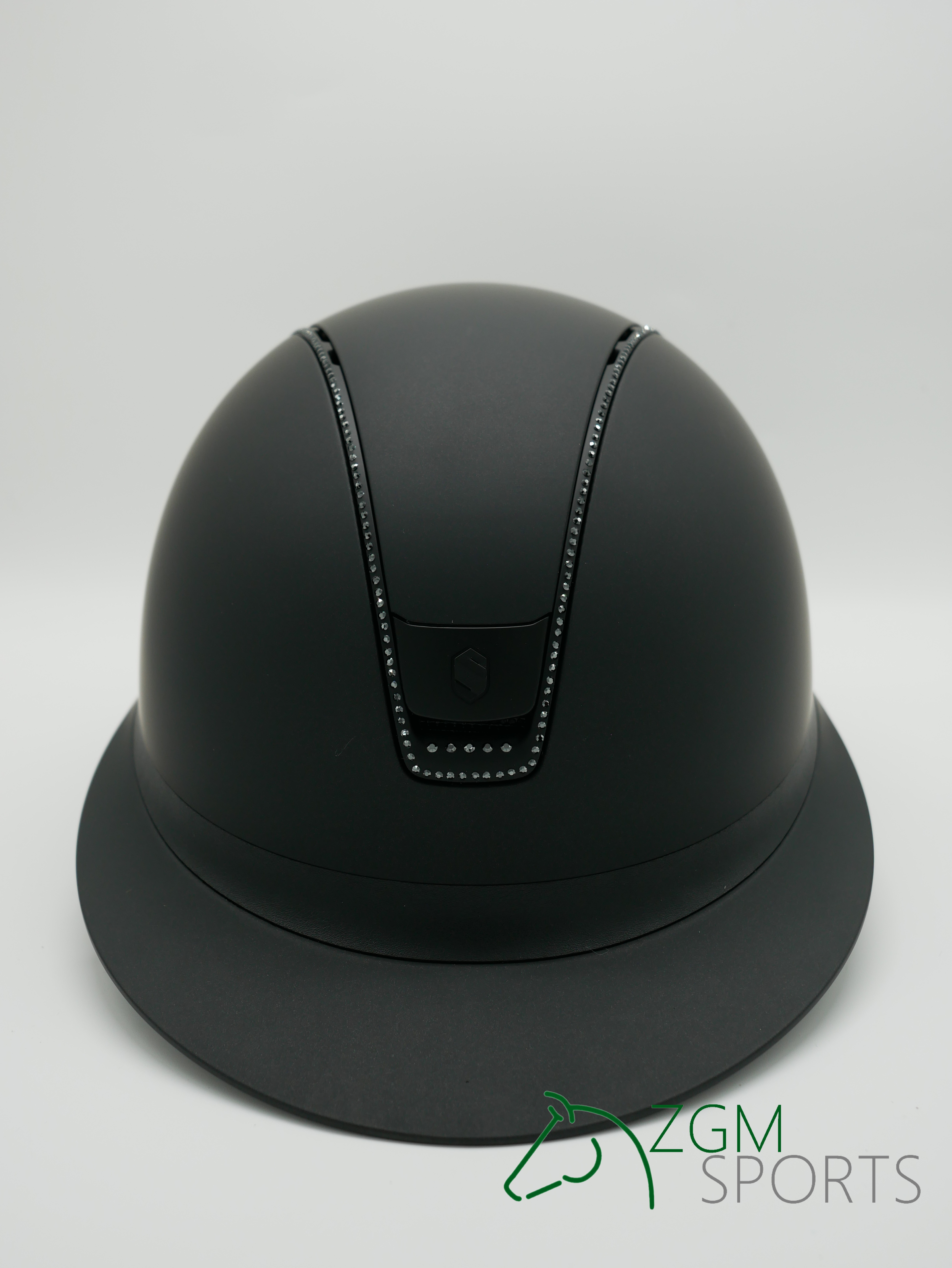 Reithelm Miss Shield 2.0 Shadowmatt,Top Paint, Trim+Blason Matt Black, 300 Sw Jet Hematite