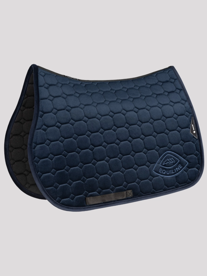 Equiline HW25 Velvet Octagon Spring Schabracke Arog