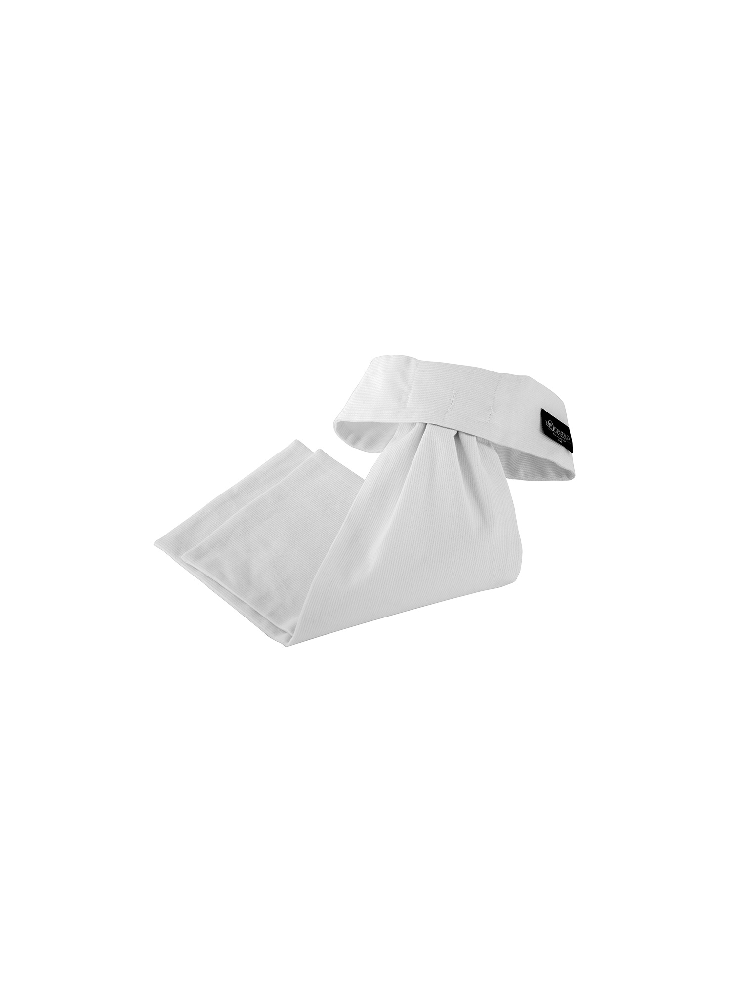 AB00359 Equestro Plastron klassisch weiss