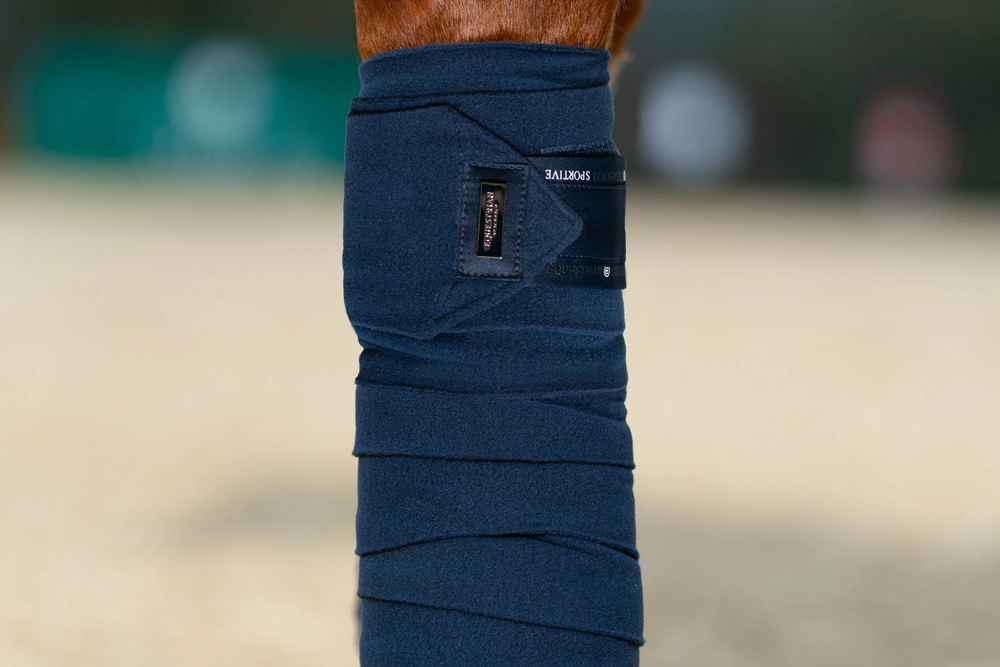sportive_navy_fleece_bandages_1 Equestrian Stockholm Fleece Bandagen Sportive navy