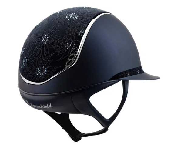 Samshield Reithelm Miss Shield SM 2.0 FB+Top Spring Flower, Trim+Blazon chrome black
