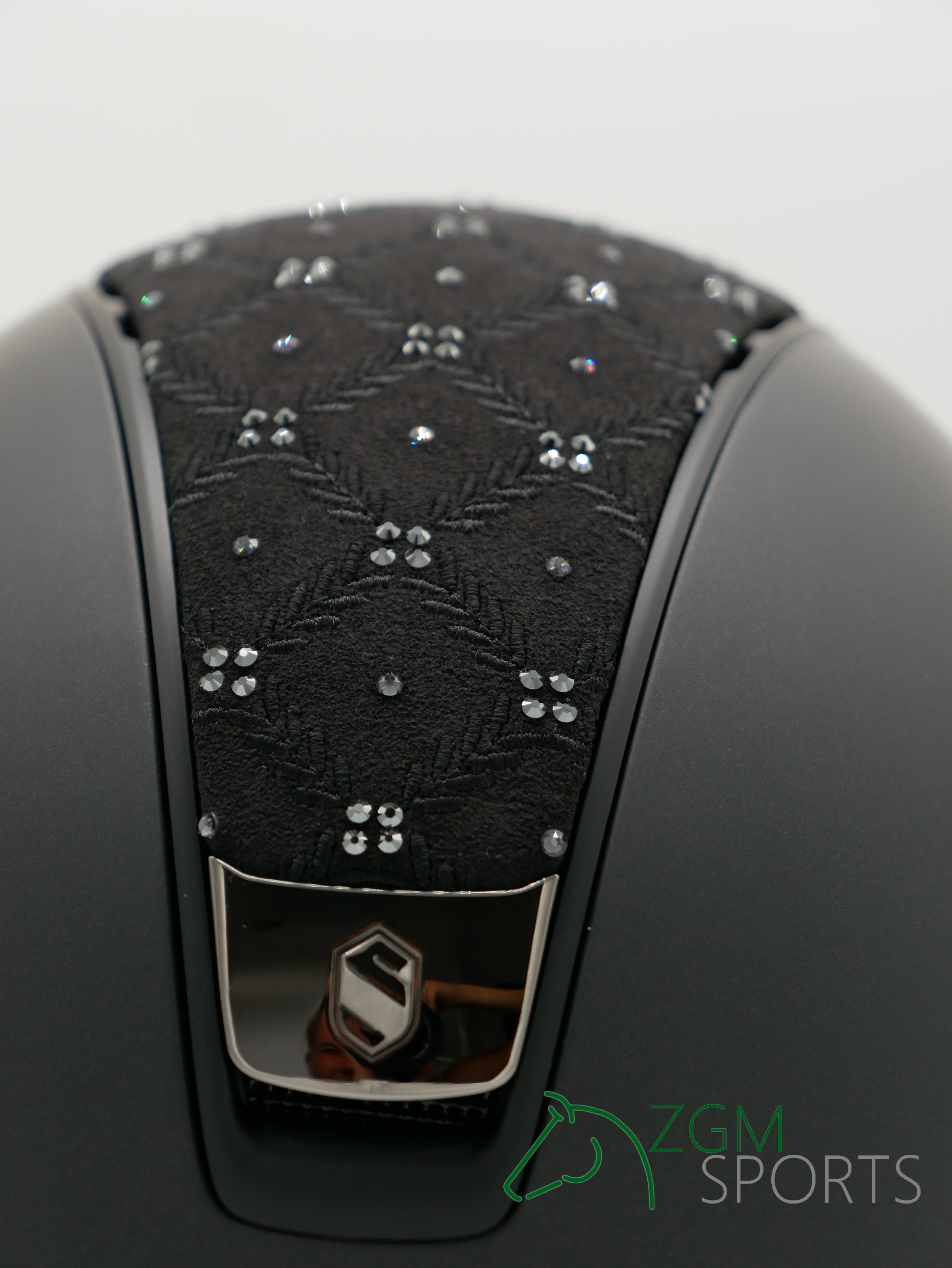 Reithelm Classic 2.0 Shadowmatt, Top Royal Flower Sw, Trim Matt Black, Blason Black Chrome