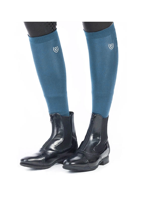 Equestrian Stockholm Reitsocken Stone Blue, unisex