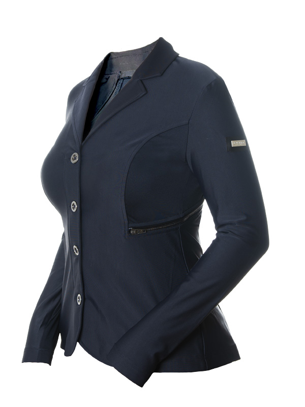 Navy-Ultra-Light-Competition-Jacket Equestrian Stockholm Damen Turnierjacket Navy