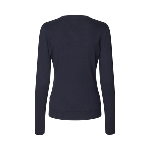Kingsland Classic Damen Pullover, V-Ausschnitt