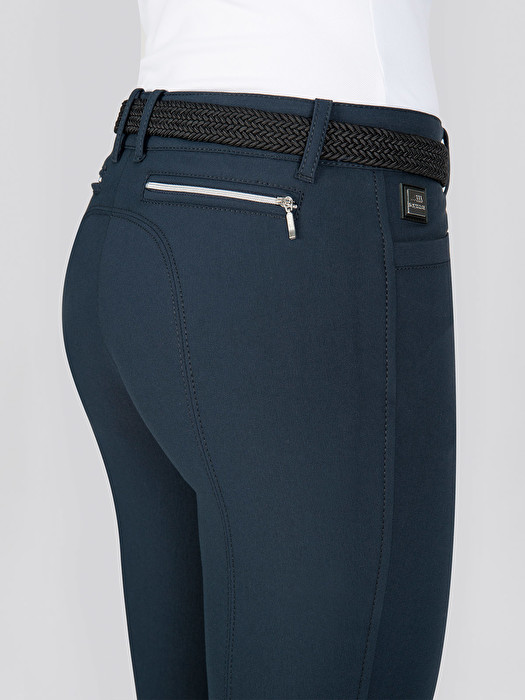 Equiline Damen Reithose Ash Kniegrip, mit Equiline Schriftzug/Logo