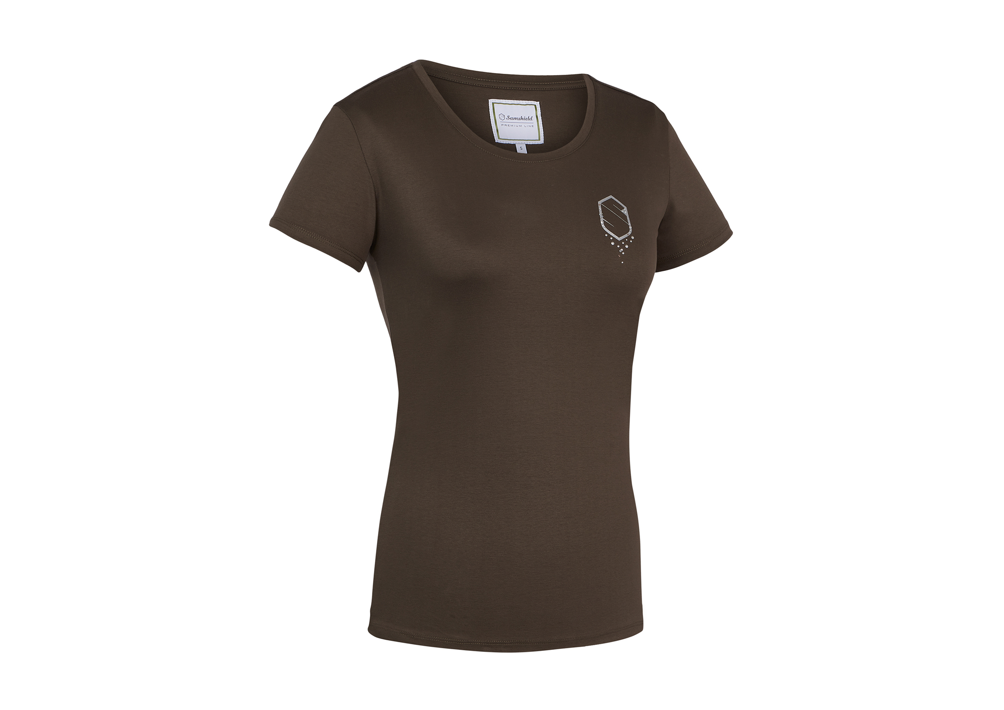 AXELLE-KAKI-01 Samshield FS21 Damen Trainingsshirt "Axelle"