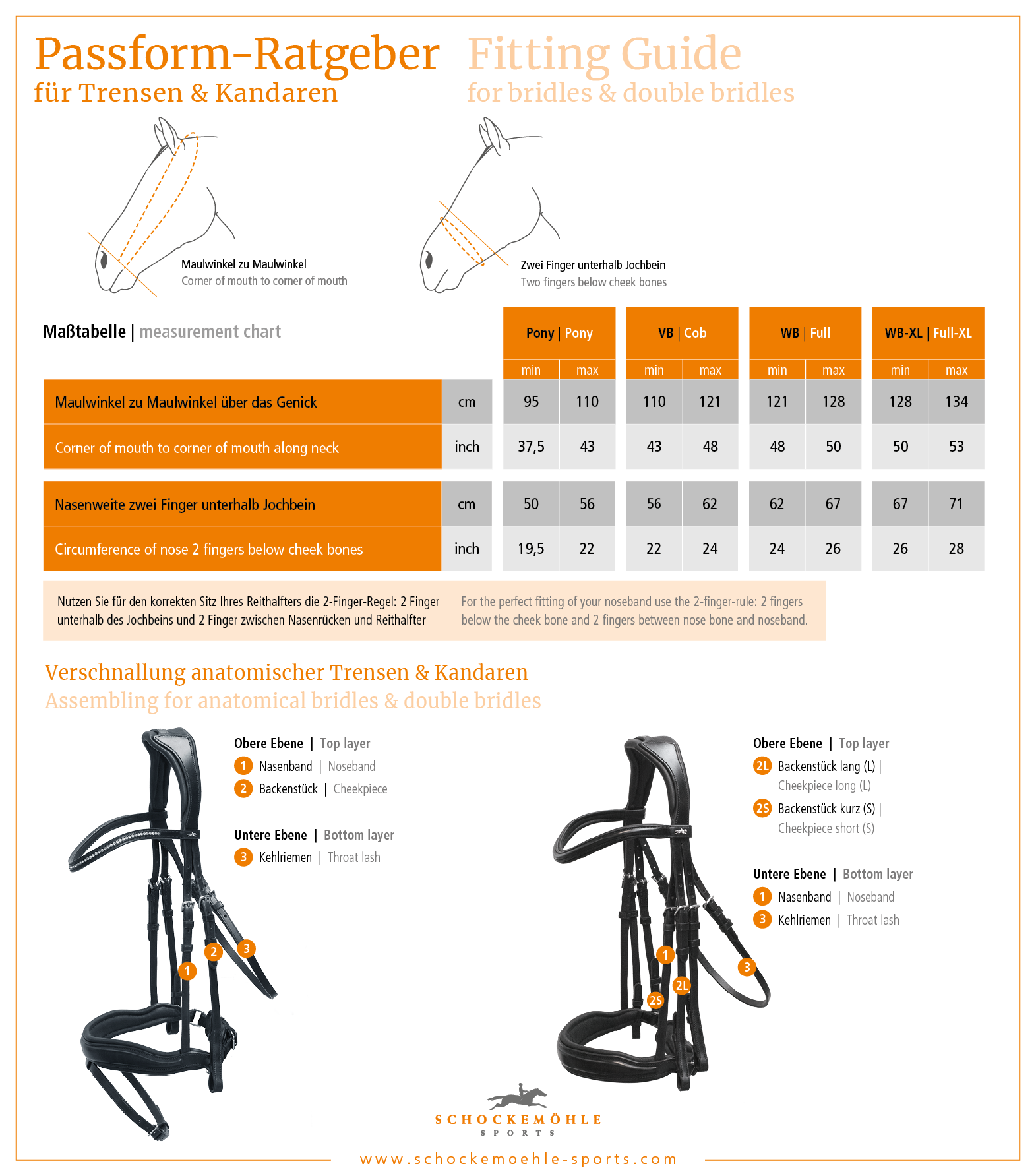 Schockemöhle Sports Trense Malibu Schockemöhle Sports Trense Malibu