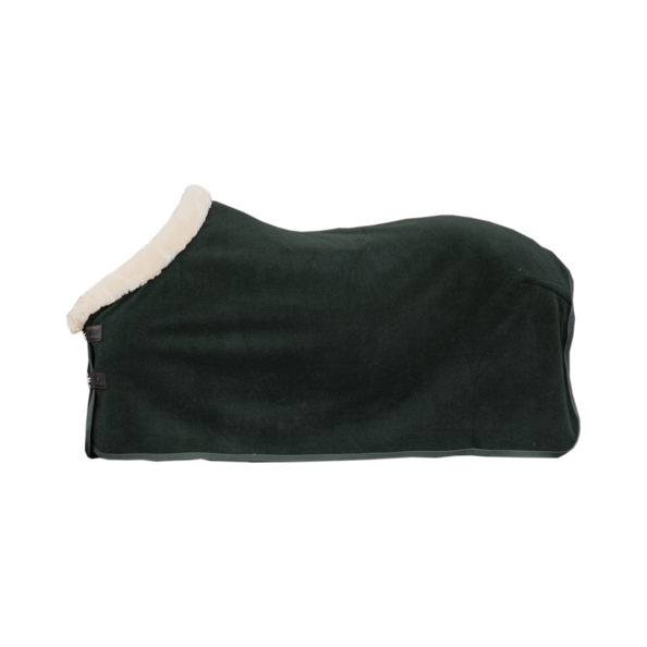 52148dunkelgruen Kentucky Horsewear Abschwitzdecke Fleece Show heavy