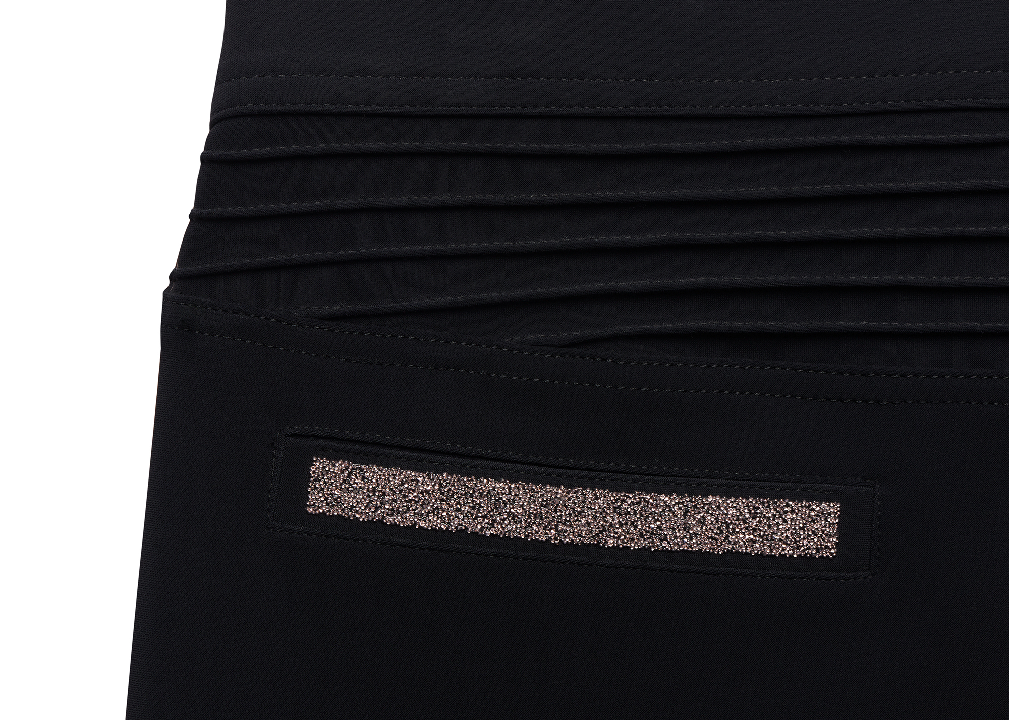 ADELE-BLACK_PINK_GOLD-03 Samshield FS21 Damen Reithose "Adele" Rose Gold mit Kniebesatz