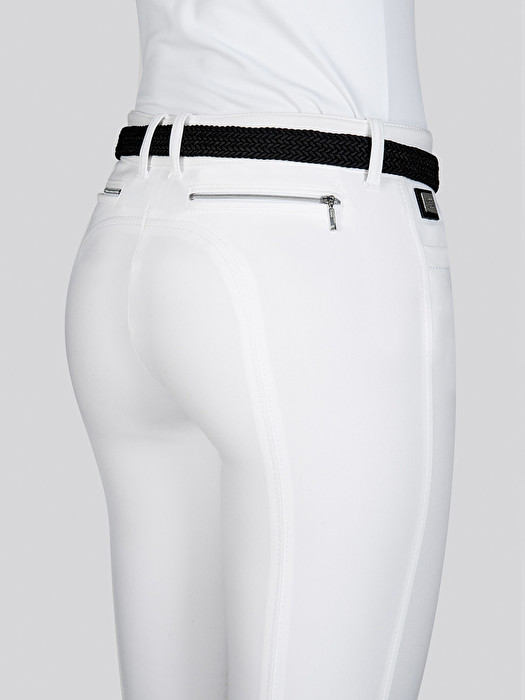 181MN08698001_04 Equiline Damen Reithose Ash Kniegrip, mit Equiline Schriftzug/Logo