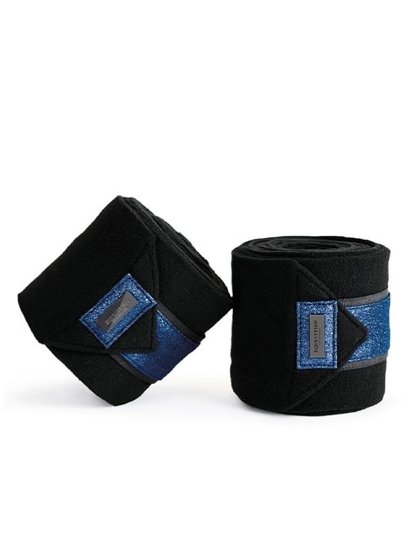Equestrian Stockholm Fleece Bandagen Polar Night Glimmer Equestrian Stockholm Fleece Bandagen Polar Night Glimmer