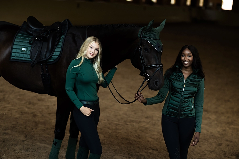 Equestrian Stockholm Active Performance Jacke Sycamore Green