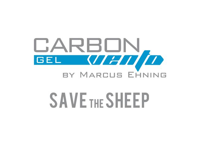 Veredus Gamaschen Carbon Gel Vento - Save the Sheep - Front