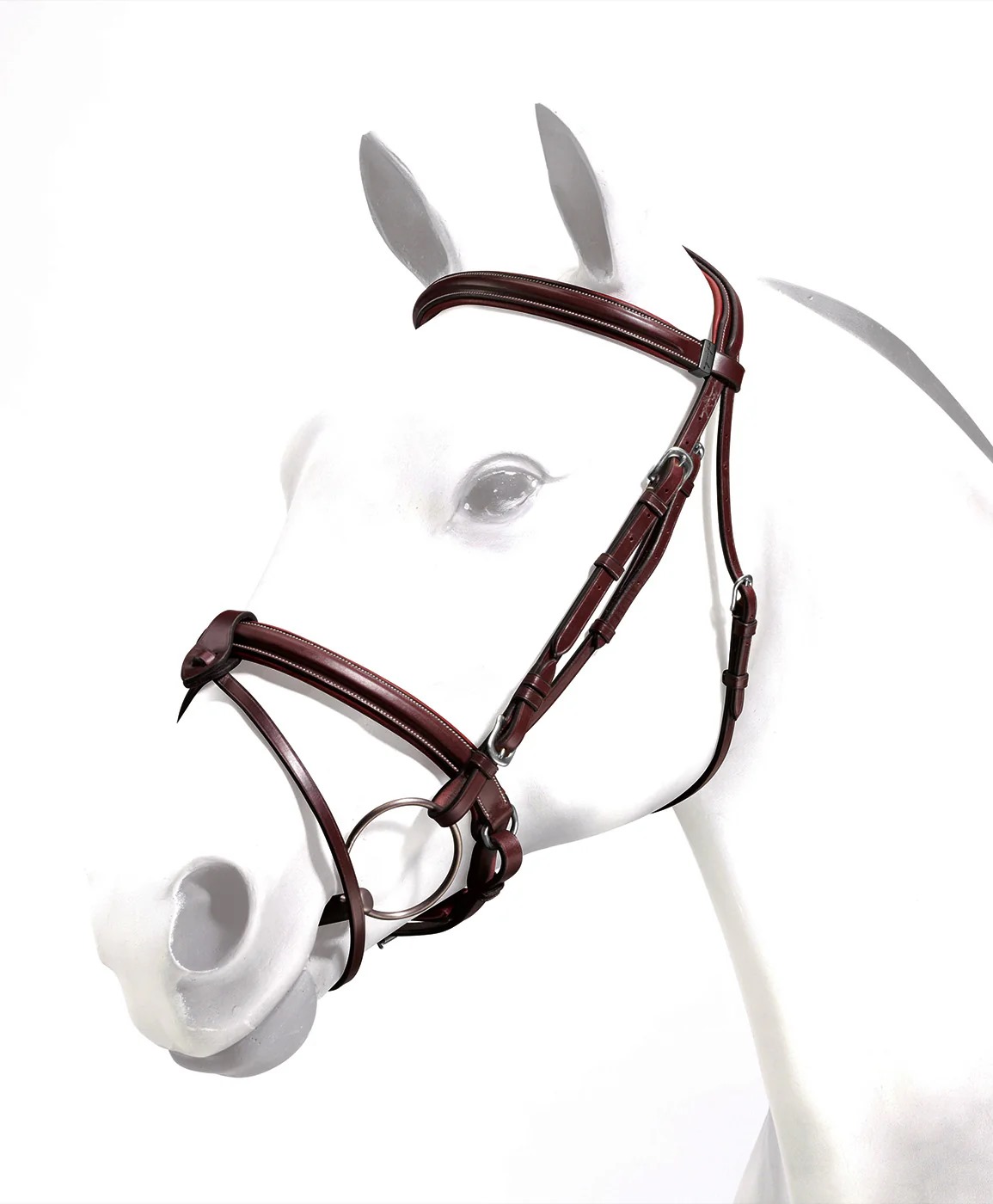 Selleria Equipe Trense Emporio aus Gentle Leder, irischem Reithalfter