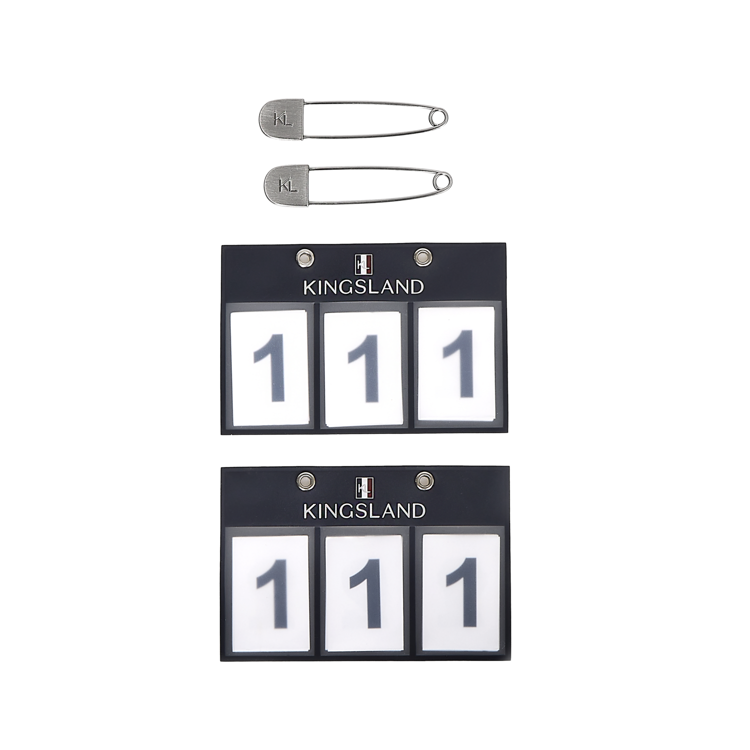 Kingsland Classic Startnummern Set, 3-stellig