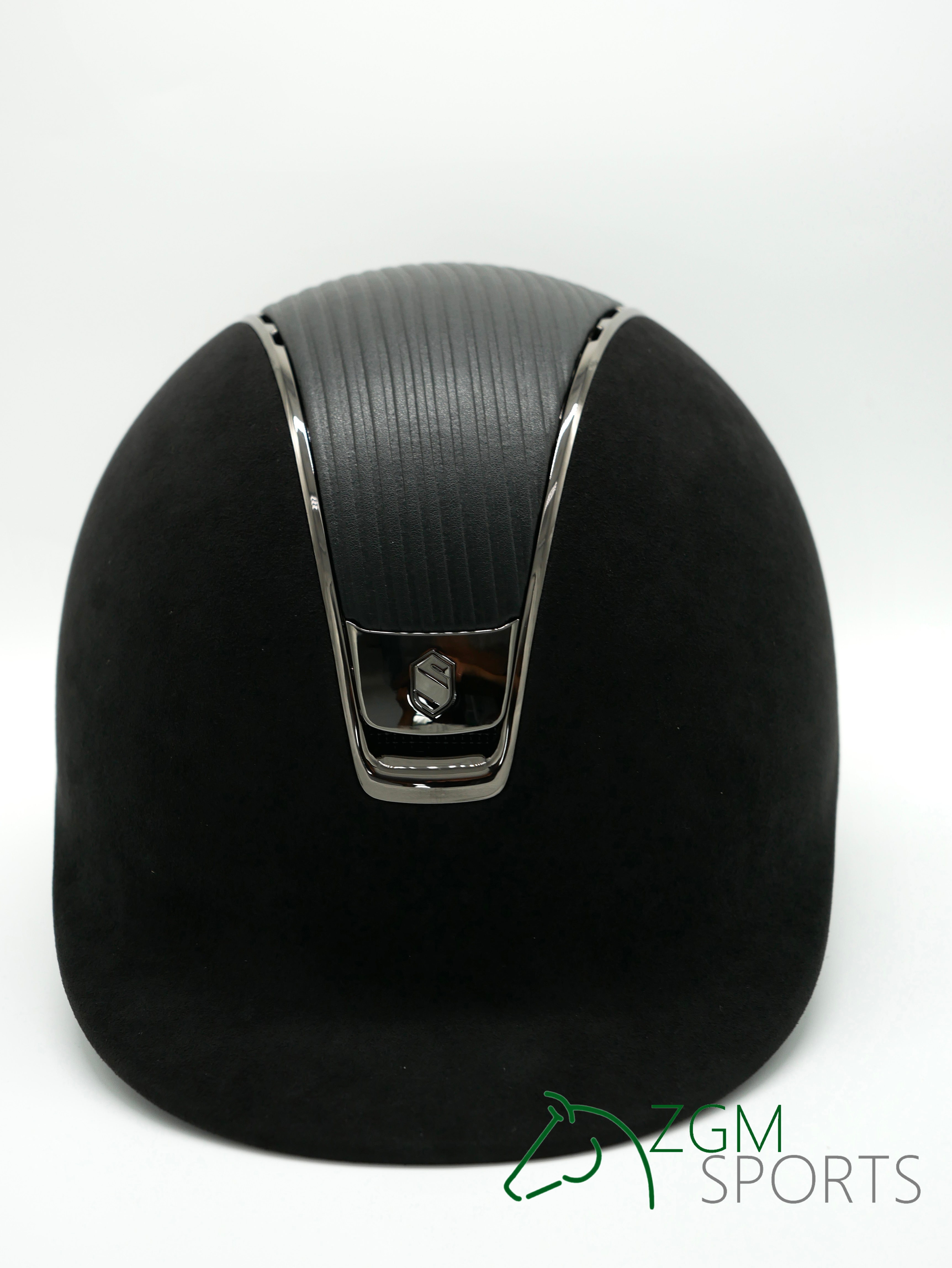Reithelm Classic 2.0 Premium Alcantara Black, Top Leather, Trim + Blason Black Chrome