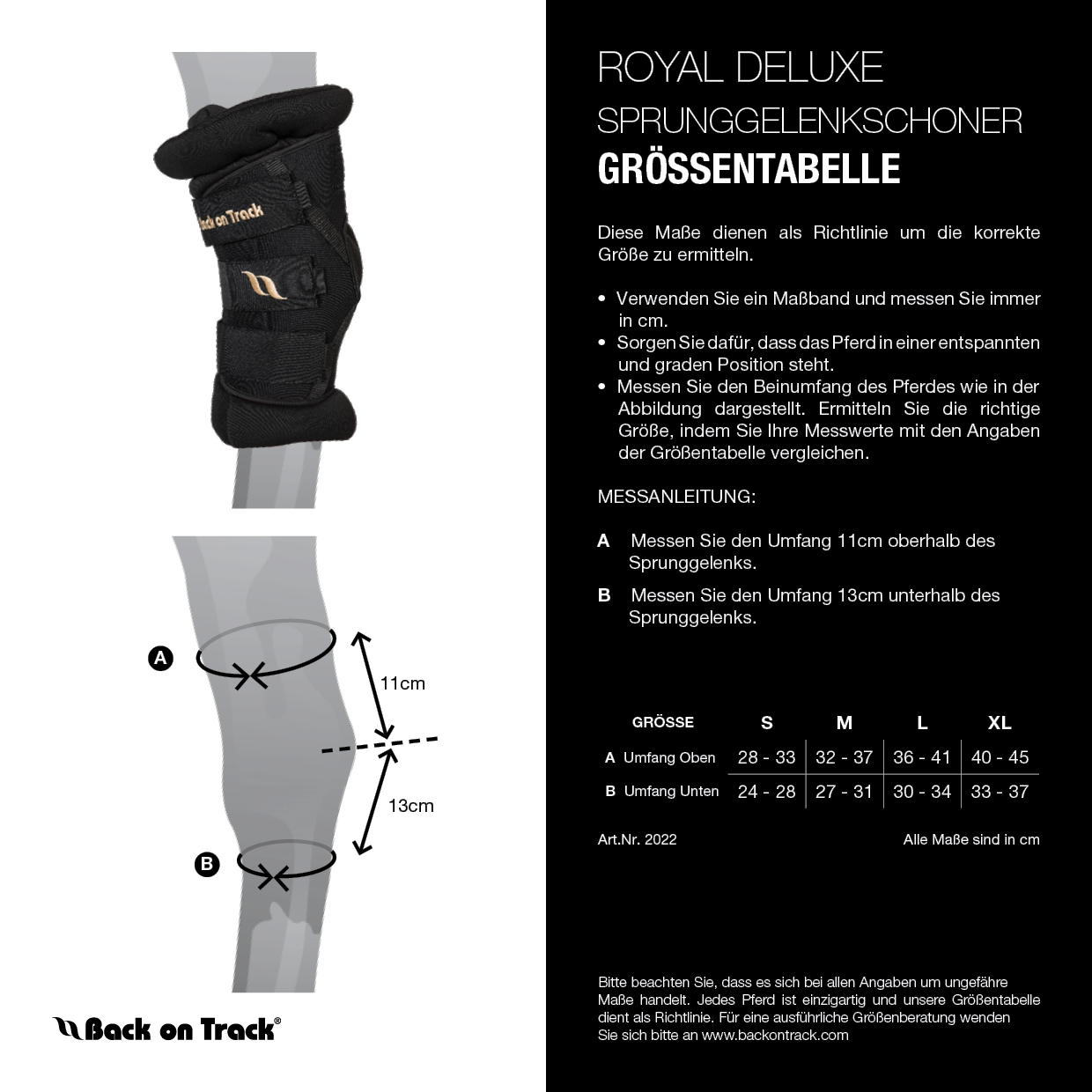 Back on Track Royal Sprunggelenkschoner Delux