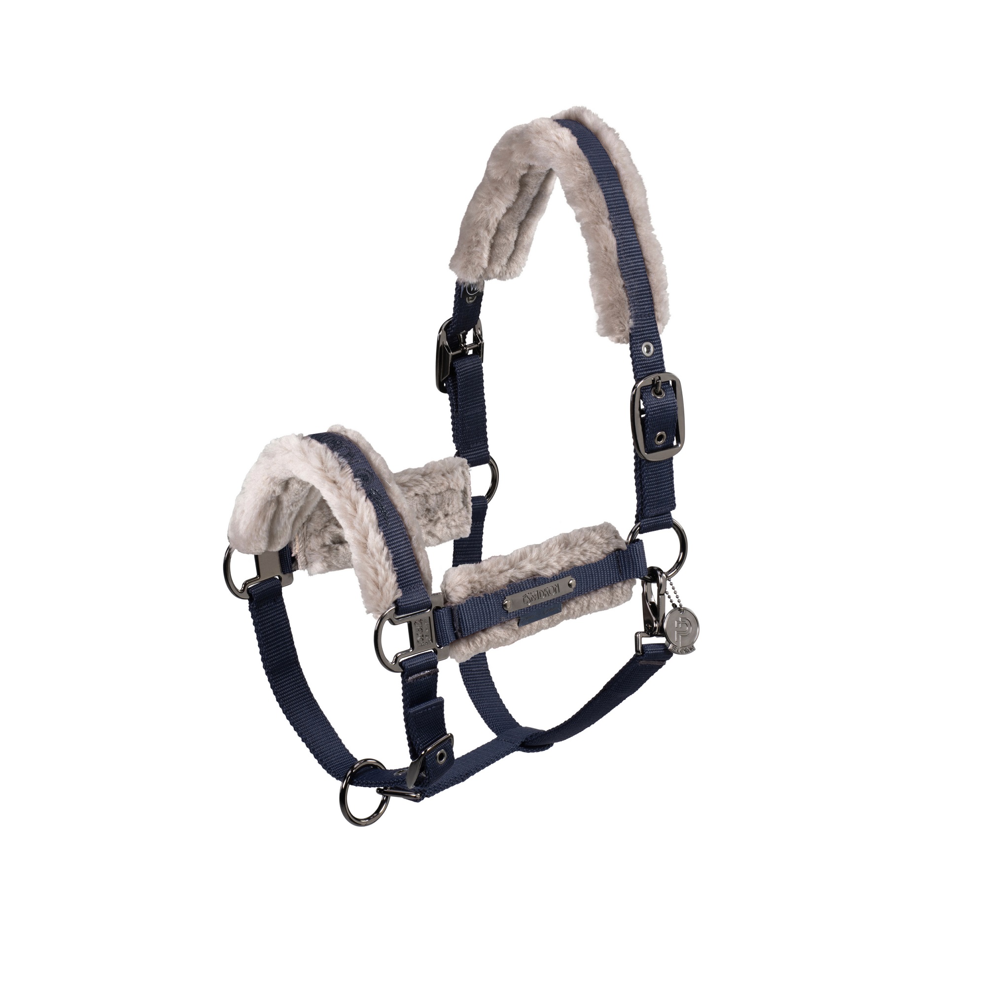 Eskadron Halfter Double PIN Girth Fauxfur Platinum 2024