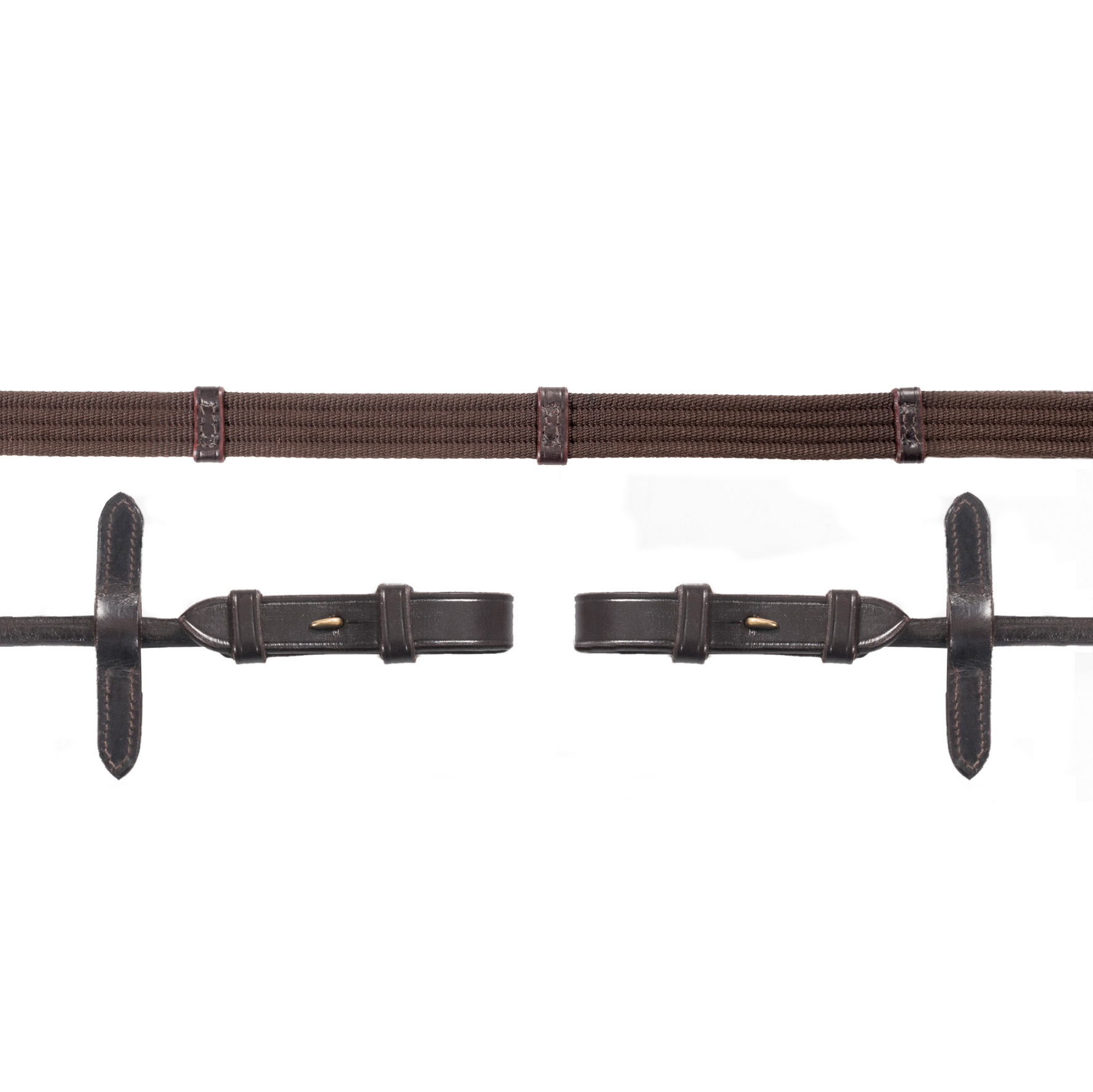 Schockemöhle Sports Gurtzügel rundgenäht, Zaumhaken