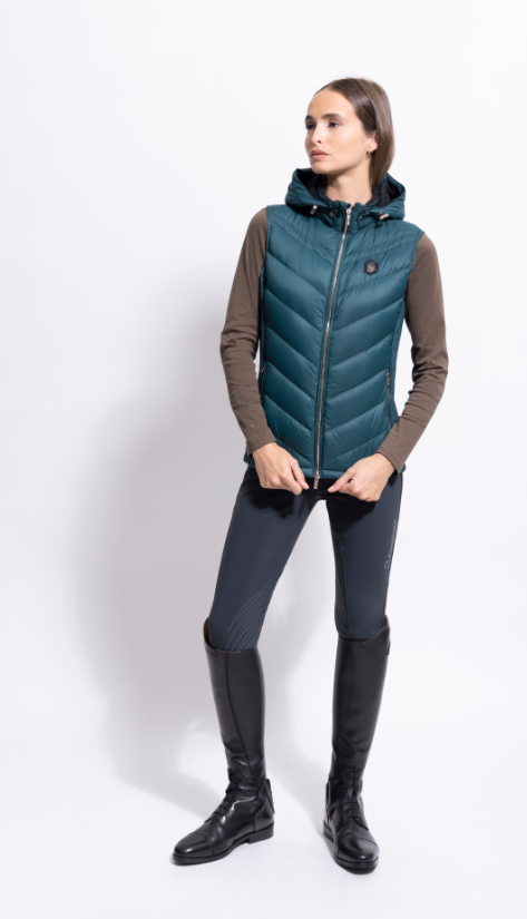 pinie1 Samshield FW21 Damen Daunen Weste Chamonix