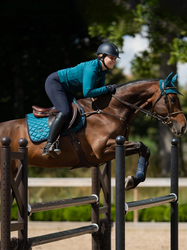 Equestrian Stockholm Spring Schabracke Aurora Blues