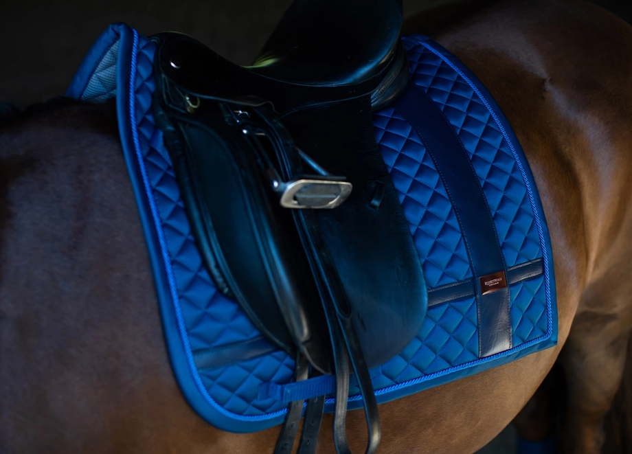 Equestrian Stockholm Dressur Schabracke No Boundaries Monaco blue