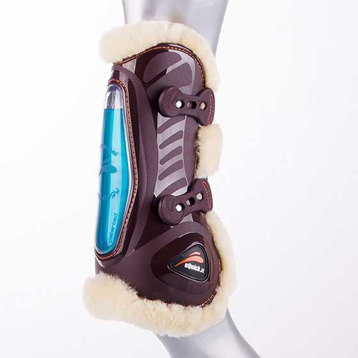 301711_BR eQuick Gamaschen eShock Fluffy mit Kunstfell