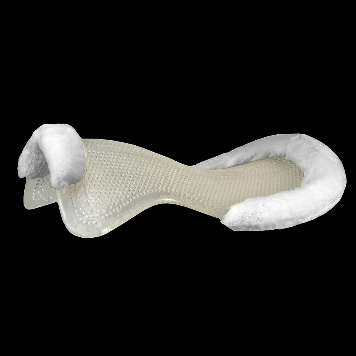 AC193 Acavallo Gel Pad "Rand aus Eco Wolle"