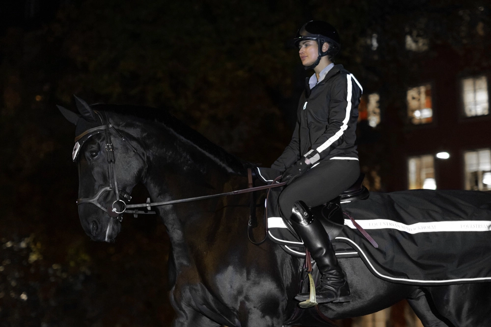 Equestrian Stockholm Reflex Jacke Luminous Black