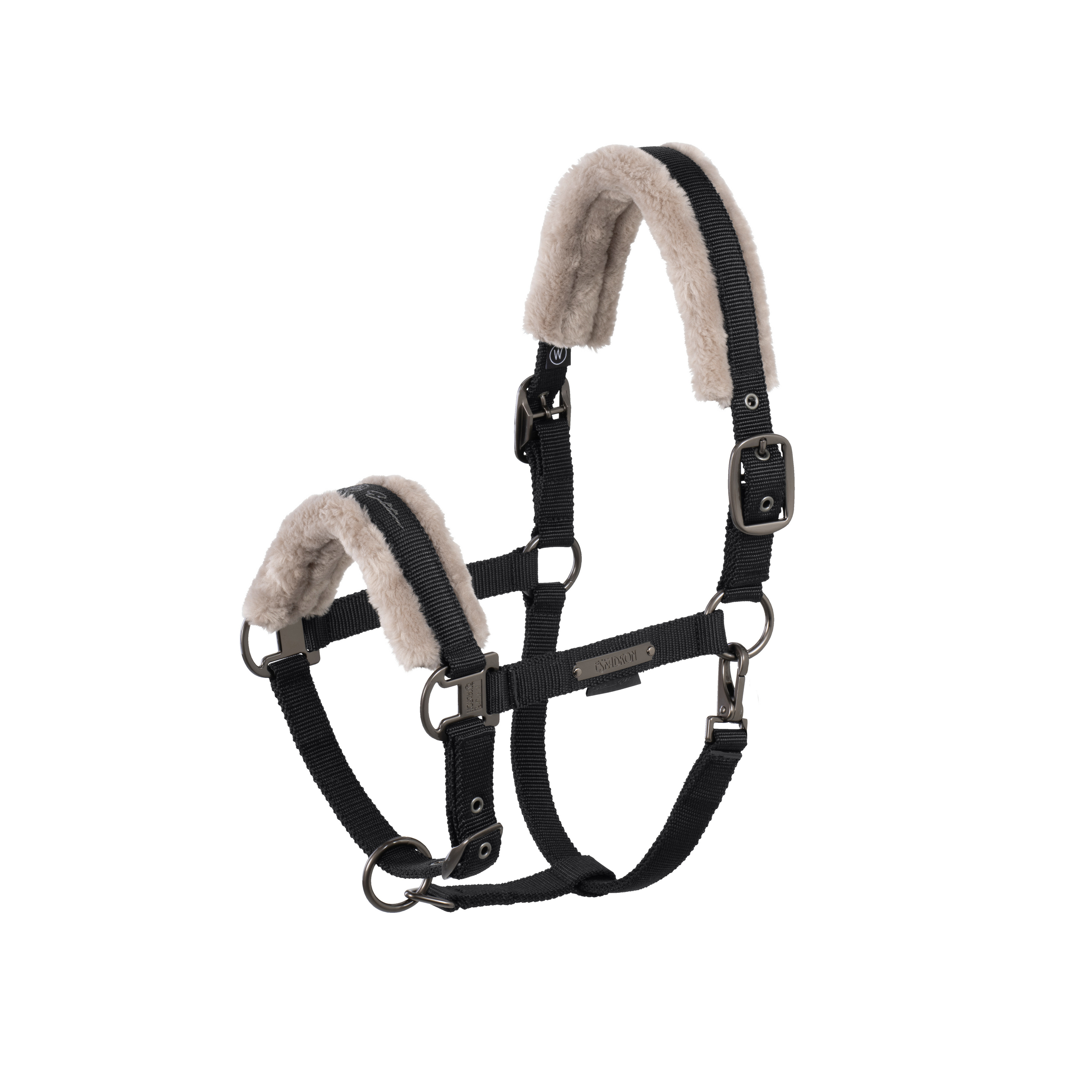 Eskadron Halfter Double Pin Faux Fur Platinum 2025