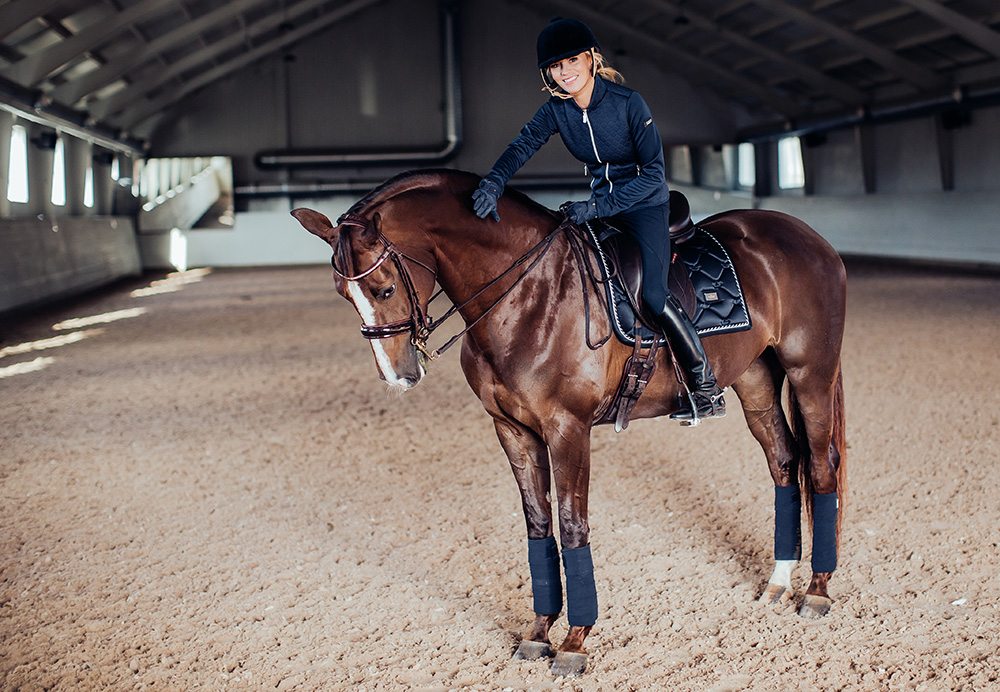 saddle-pad-dressage-midnight-blue-1 Equestrian Stockholm Dressur Schabracke Midnight Blue
