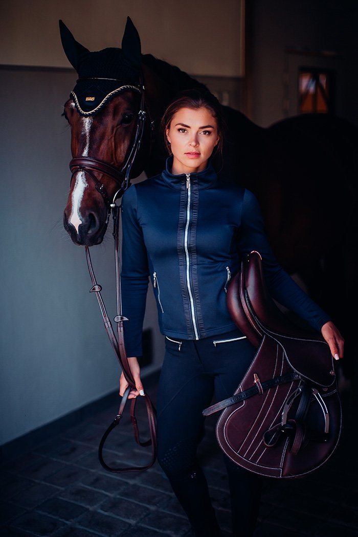 fleece-jacket-navy-4 Equestrian Stockholm Fleecejacke Navy
