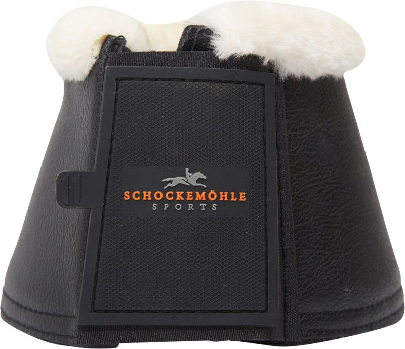 Schockemöhle Sports Sprung Glocken Bell Boots Fur, black Schockemöhle Sports Sprung Glocken Bell Boots Fur, black